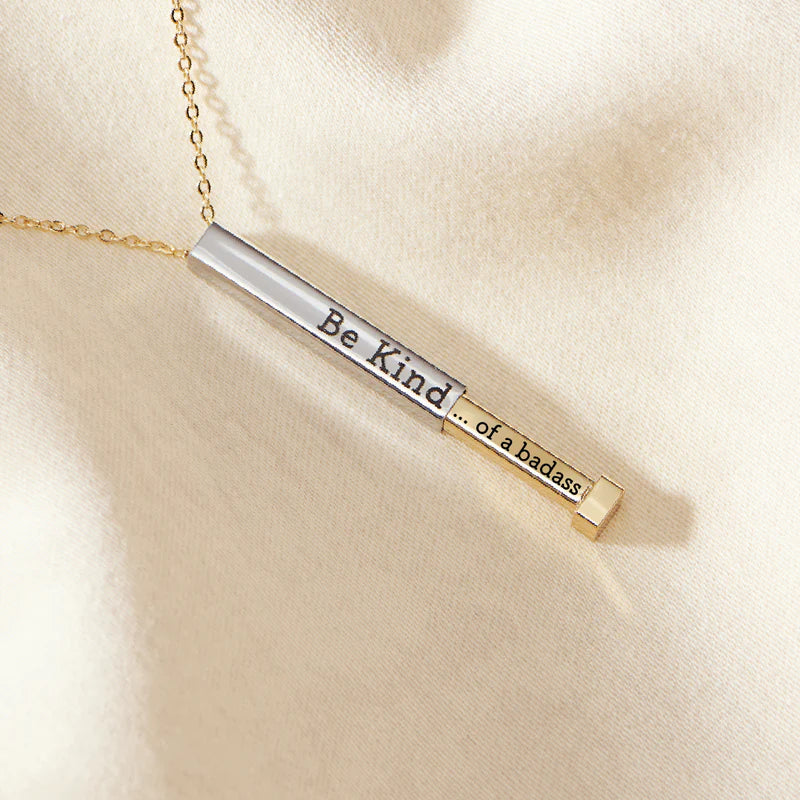 Be Kind Of A Badass | Meaningful Necklace